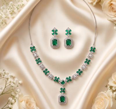 Rhodium Necklace