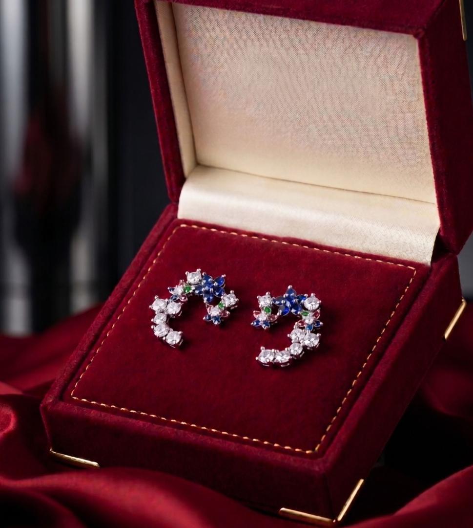 Royal Petal Earrings